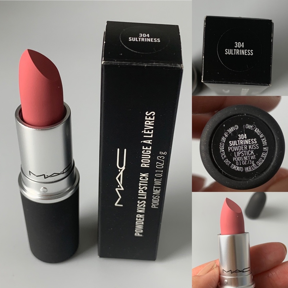 NIB Sultriness Powder Kiss Lipstick by MAC